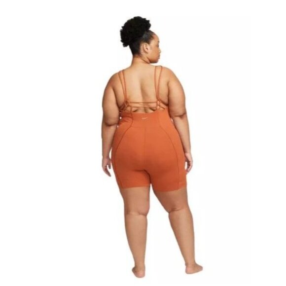 Nike‎ Women's Dri-Fit 5" Luxe Jumpsuit - Size 2XL - Picture 2 of 8